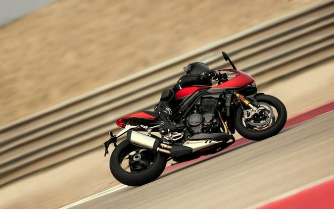 2023 Triumph Speed Triple 1200 RR Red Hopper Storm Grey