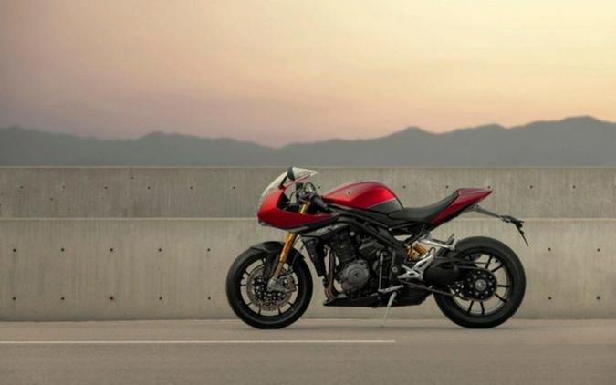 2023 Triumph Speed Triple 1200 RR Red Hopper Storm Grey