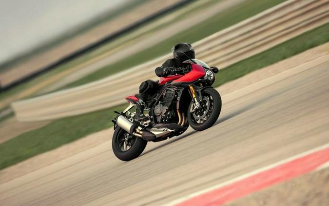 2023 Triumph Speed Triple 1200 RR Red Hopper Storm Grey