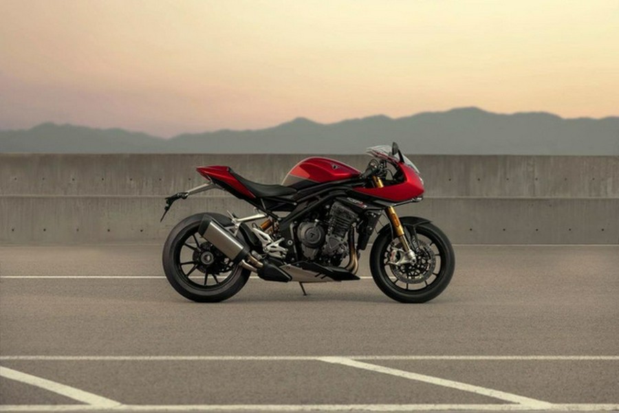 2023 Triumph Speed Triple 1200 RR Red Hopper Storm Grey