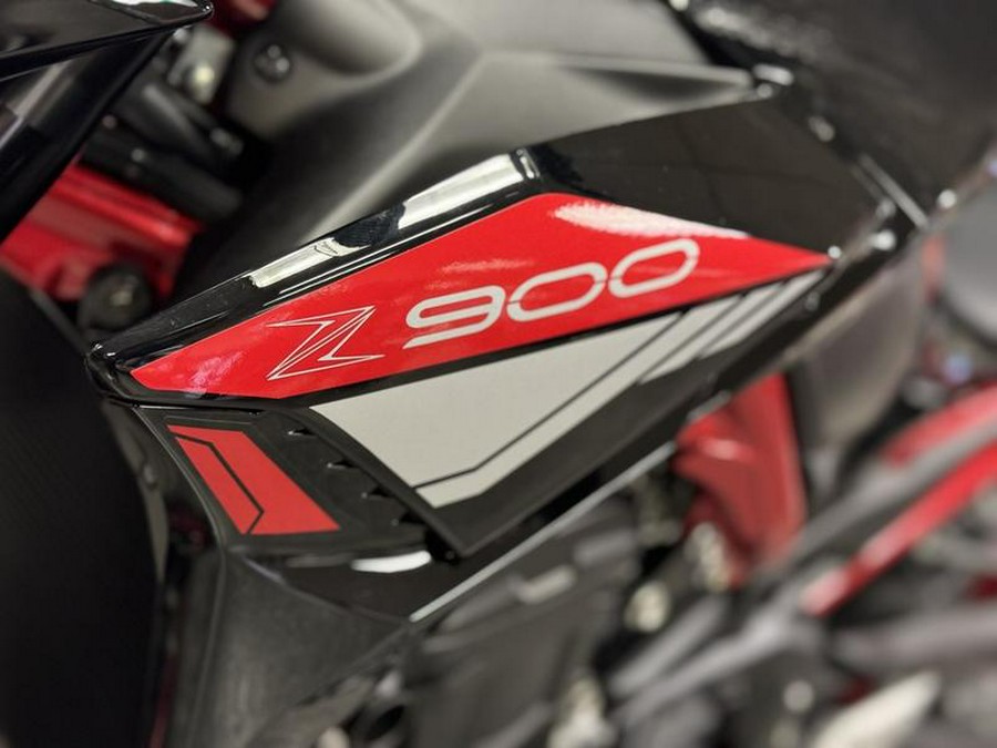 2024 Kawasaki Z900 ABS Candy Persimmon Red/Ebony