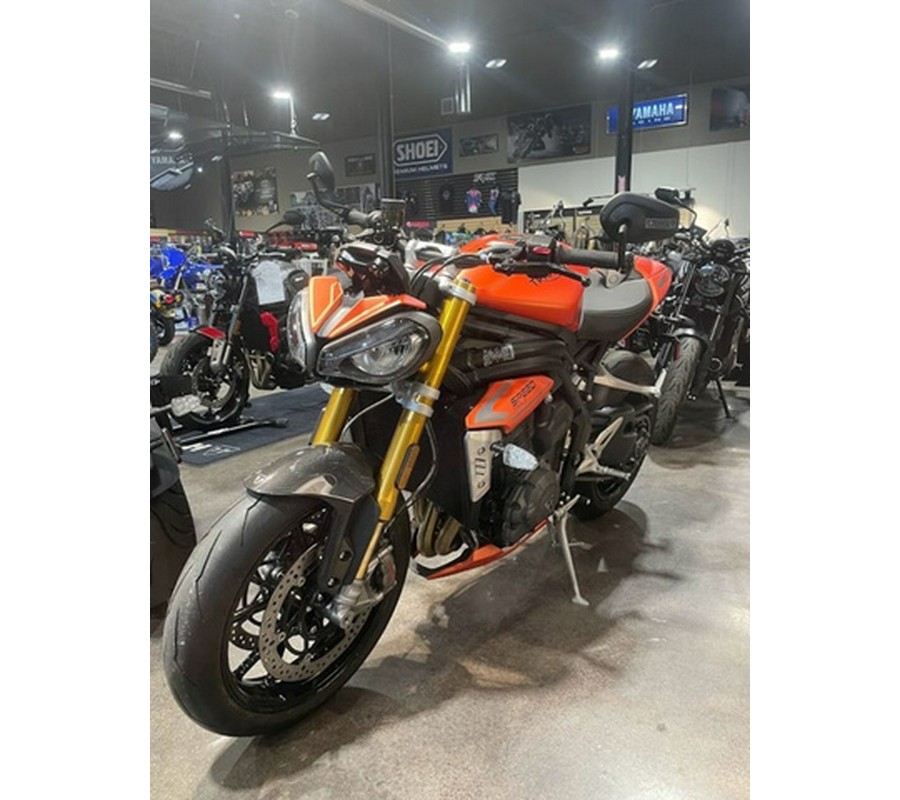 2023 Triumph Speed Triple 1200 RS Matte Baja Orange