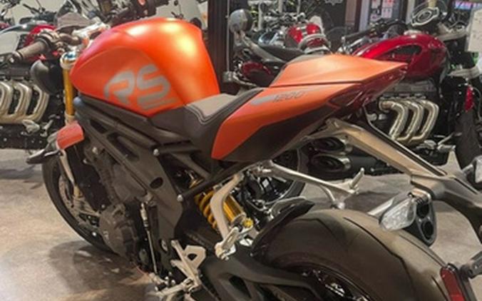 2023 Triumph Speed Triple 1200 RS Matte Baja Orange