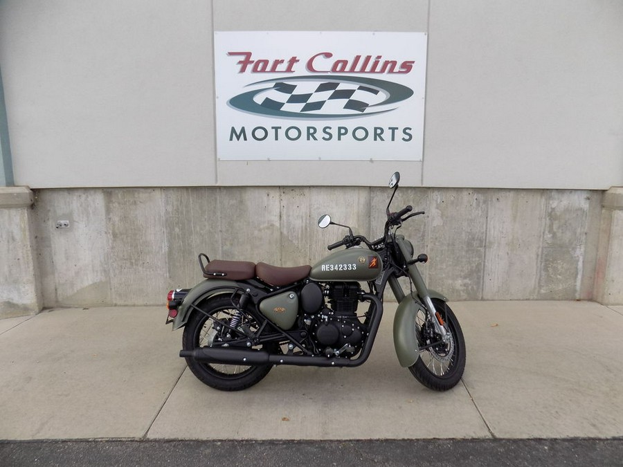 2024 Royal Enfield Classic 350 Signals Marsh Grey