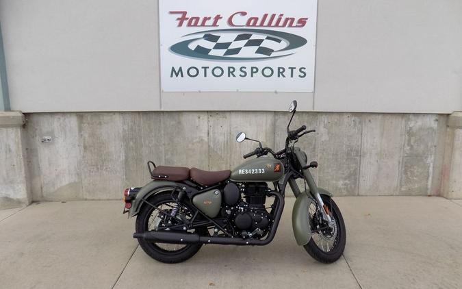 2024 Royal Enfield Classic 350 Signals Marsh Grey