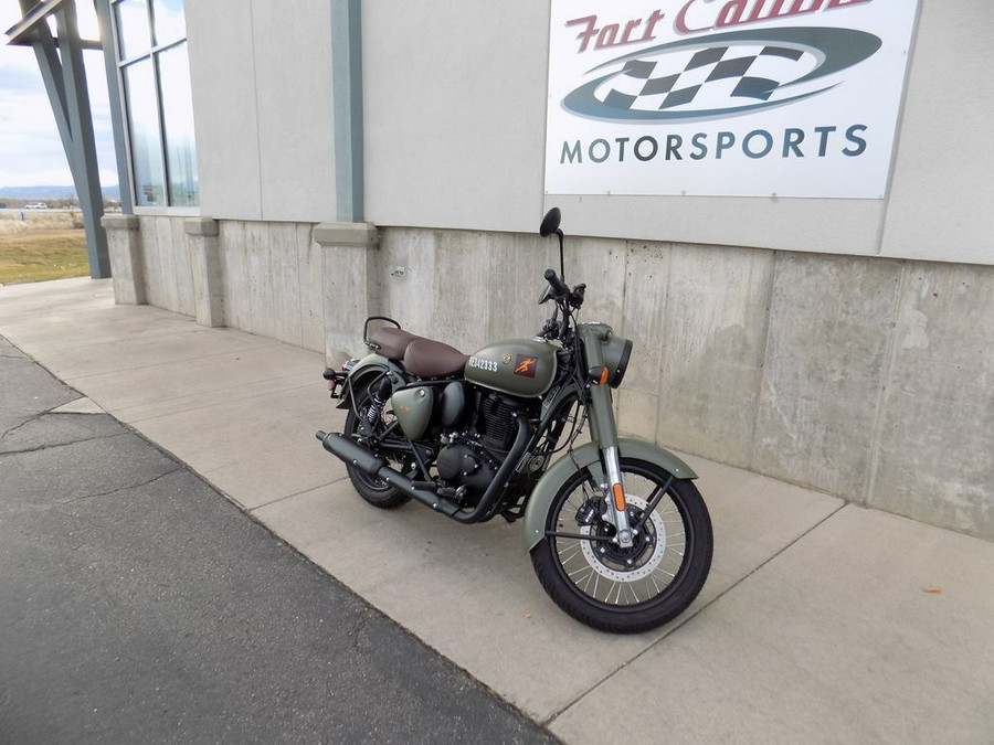 2024 Royal Enfield Classic 350 Signals Marsh Grey