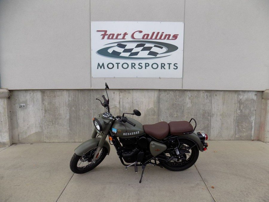 2024 Royal Enfield Classic 350 Signals Marsh Grey