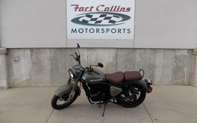 2024 Royal Enfield Classic 350 Signals Marsh Grey