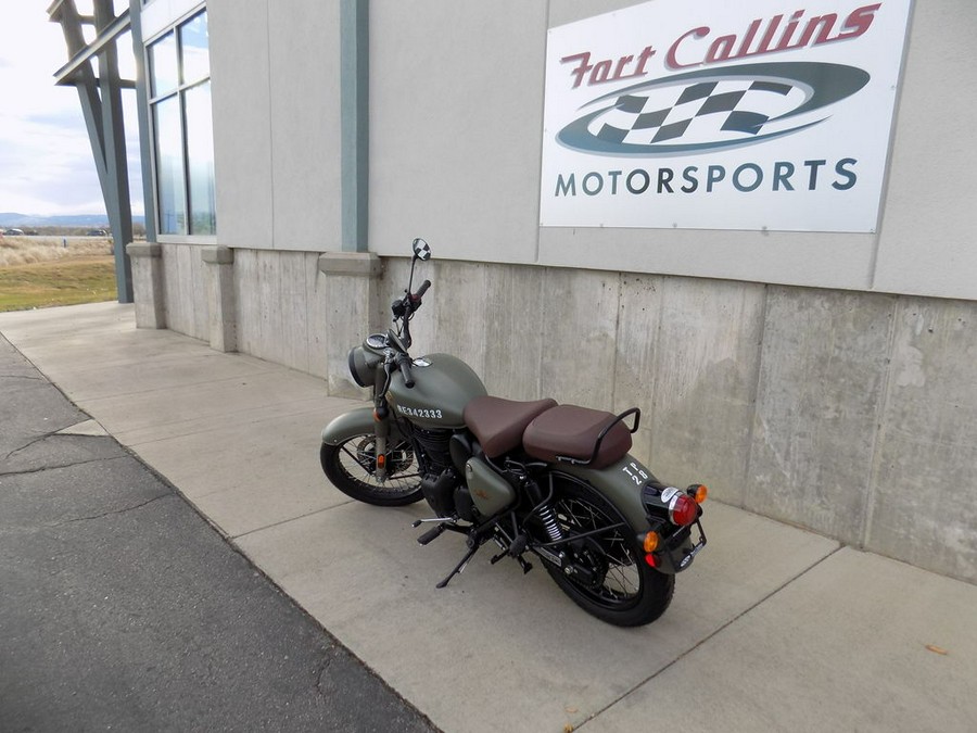 2024 Royal Enfield Classic 350 Signals Marsh Grey