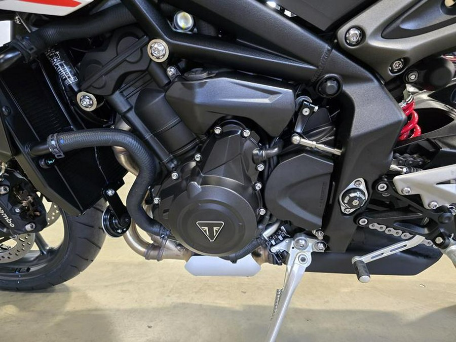 2025 Triumph Street Triple 765 R Pure White