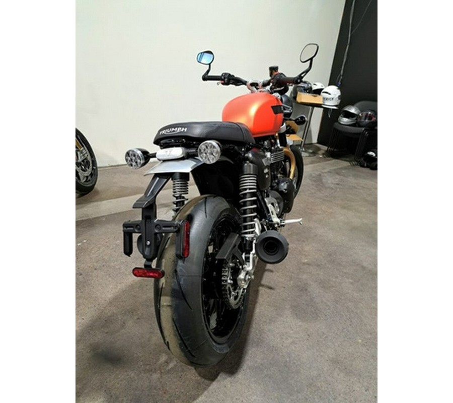 2023 Triumph Speed Twin 1200 Matte Baja Orange