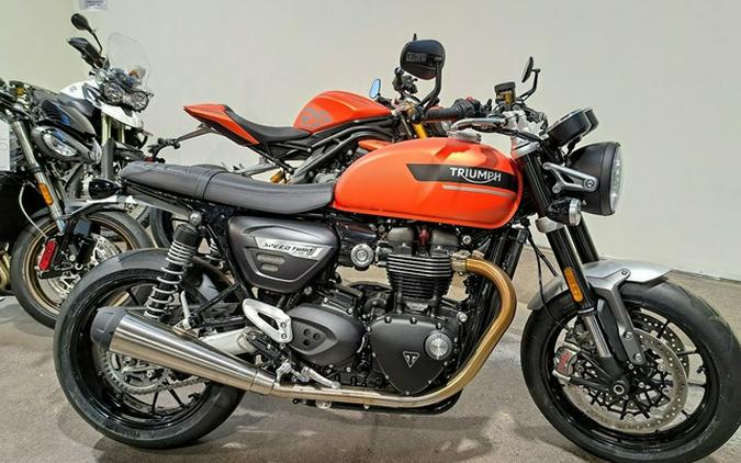 2023 Triumph Speed Twin 1200 Matte Baja Orange