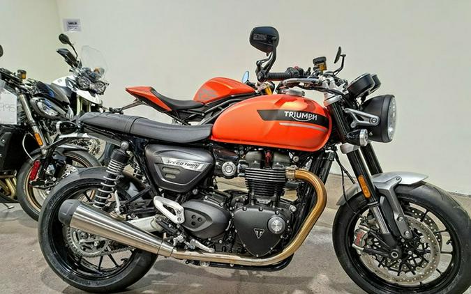 2023 Triumph Speed Twin 1200 Matte Baja Orange