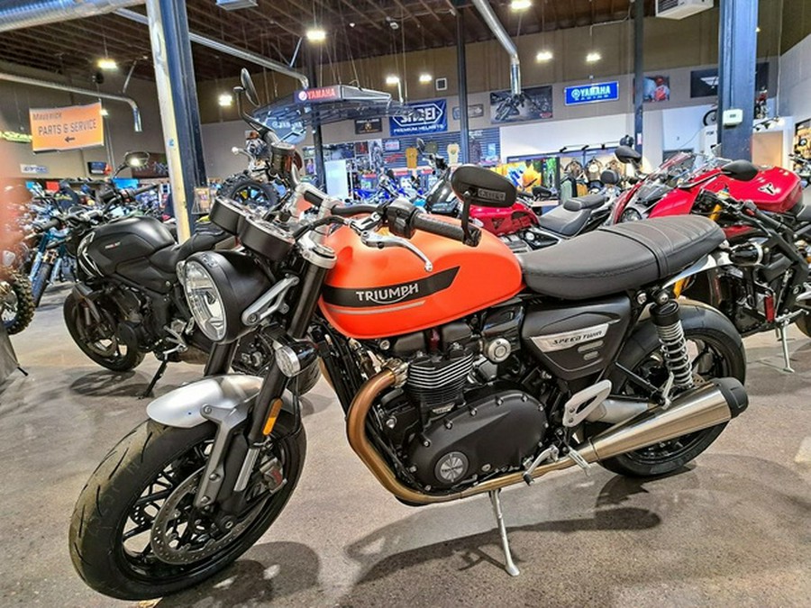 2023 Triumph Speed Twin 1200 Matte Baja Orange