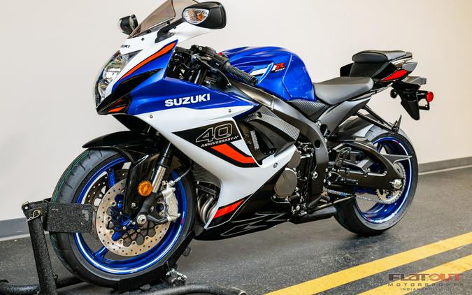 2026 Suzuki GSX-R600 40TH ANNIVERSITY EDITION