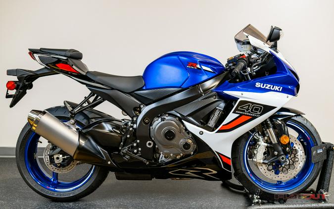 2026 Suzuki GSX-R600 40TH ANNIVERSITY EDITION