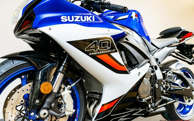 2026 Suzuki GSX-R600 40TH ANNIVERSITY EDITION