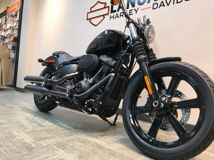 2024 Harley-Davidson Street Bob 114 Vivid Black FXBBS