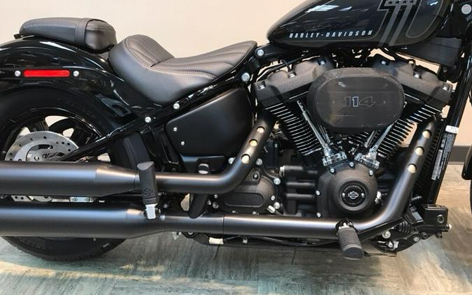 2024 Harley-Davidson Street Bob 114 Vivid Black FXBBS