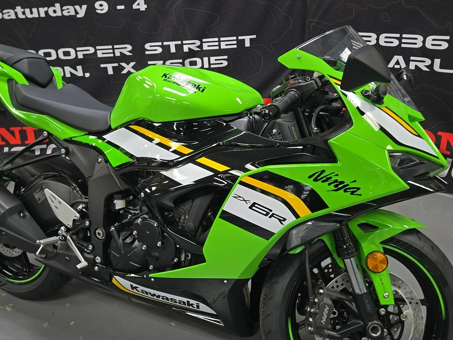 2025 Kawasaki Ninja ZX-6R ABS KRT Edition