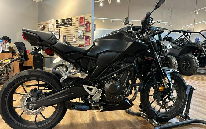 2024 Honda CB300R Matte Black Metallic - 109231