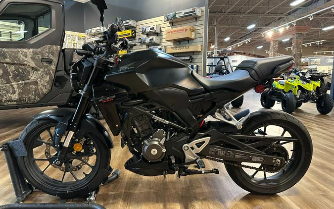 2024 Honda CB300R Matte Black Metallic - 109231