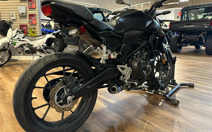 2024 Honda CB300R Matte Black Metallic - 109231