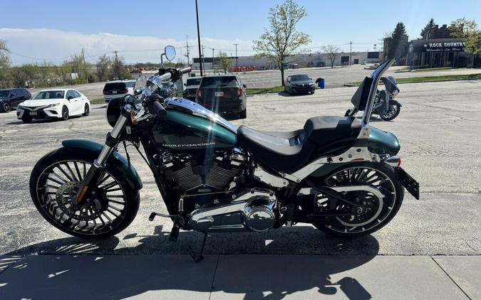 2024 Harley-Davidson Breakout 117 Alpine Green