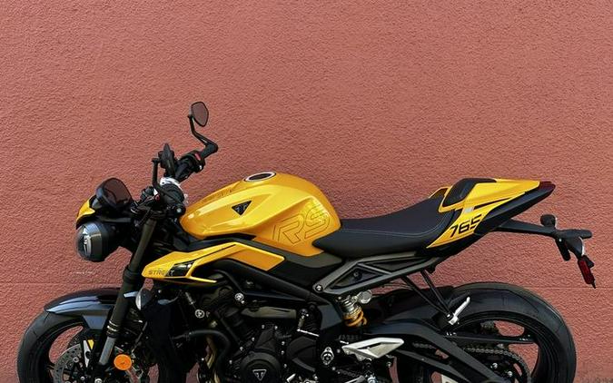 2024 Triumph Street Triple 765 RS Cosmic Yellow