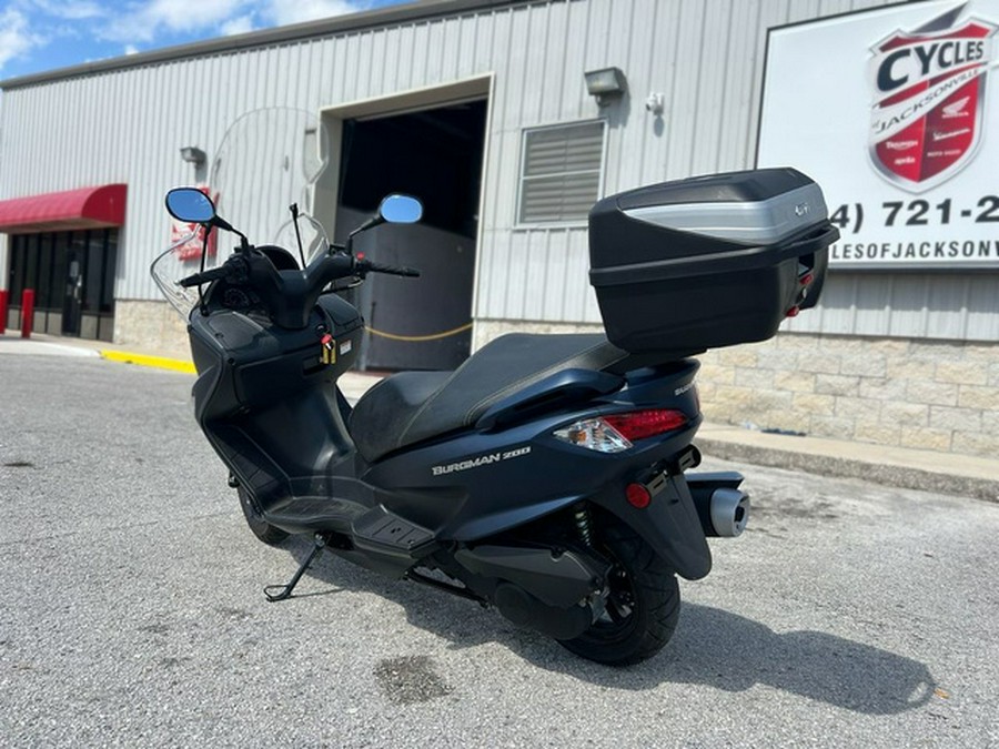 2022 Suzuki Burgman 200