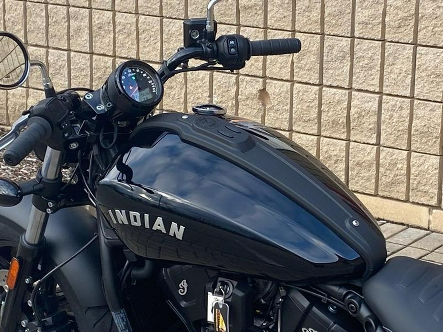 2025 Indian Motorcycle® Scout® Sixty Bobber Black Metallic
