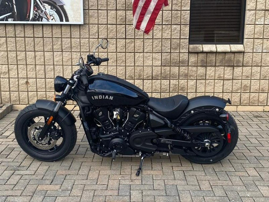 2025 Indian Motorcycle® Scout® Sixty Bobber Black Metallic