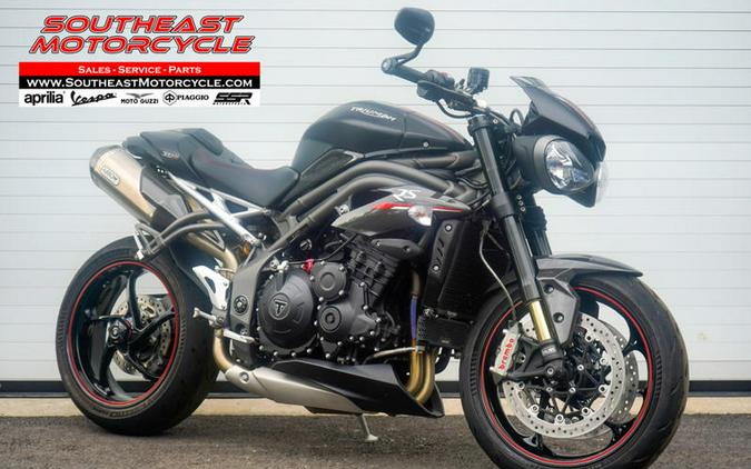 2019 Triumph Speed Triple RS Matt Jet Black