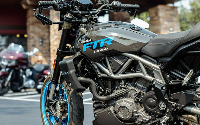 2024 Indian Motorcycle® FTR Sport Granite Gray/Blue