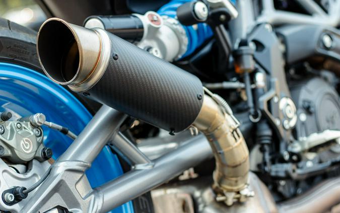 2024 Indian Motorcycle® FTR Sport Granite Gray/Blue