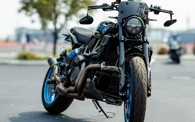 2024 Indian Motorcycle® FTR Sport Granite Gray/Blue
