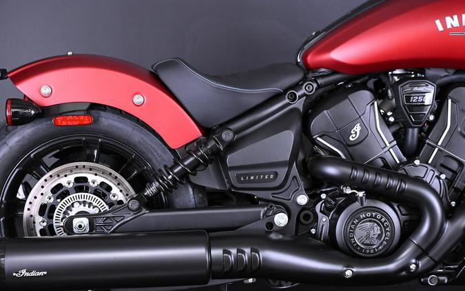 2025 Indian Motorcycle® Scout® Bobber Limited +Tech Sunset Red Smoke