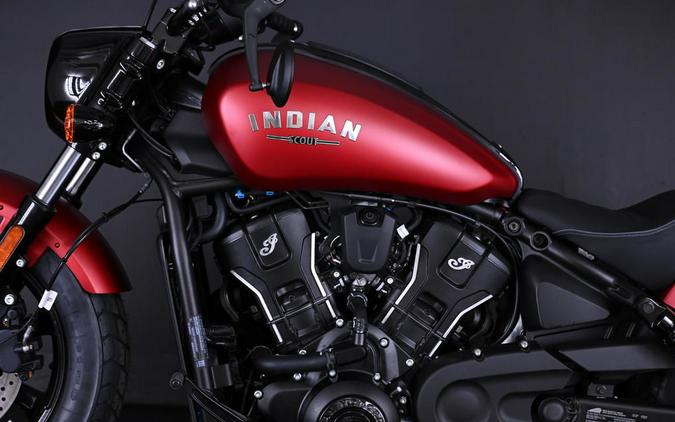 2025 Indian Motorcycle® Scout® Bobber Limited +Tech Sunset Red Smoke