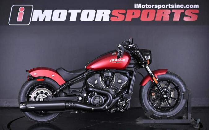 2025 Indian Motorcycle® Scout® Bobber Limited +Tech Sunset Red Smoke