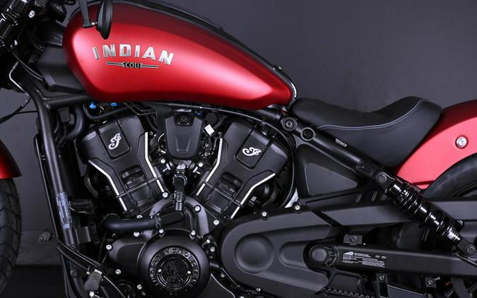 2025 Indian Motorcycle® Scout® Bobber Limited +Tech Sunset Red Smoke