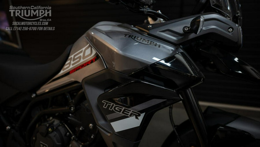 2024 Triumph Tiger 850 Sport Graphite/Jet Black
