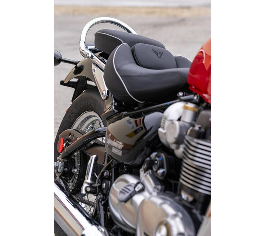 2023 Triumph Bonneville Speedmaster Chrome Edition Diablo Red