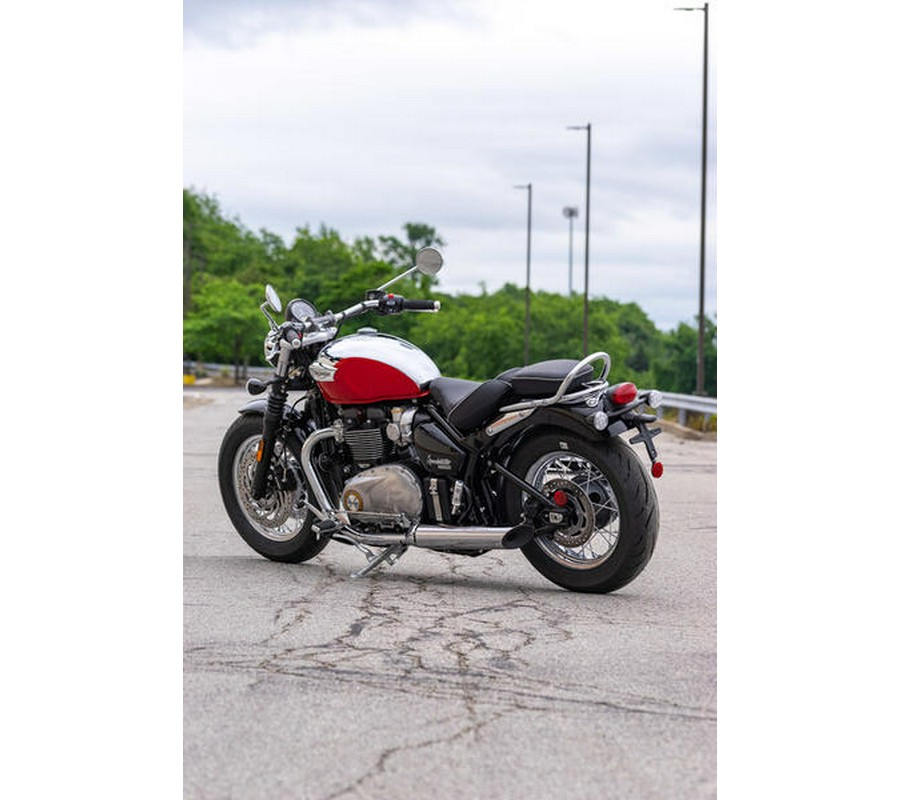 2023 Triumph Bonneville Speedmaster Chrome Edition Diablo Red