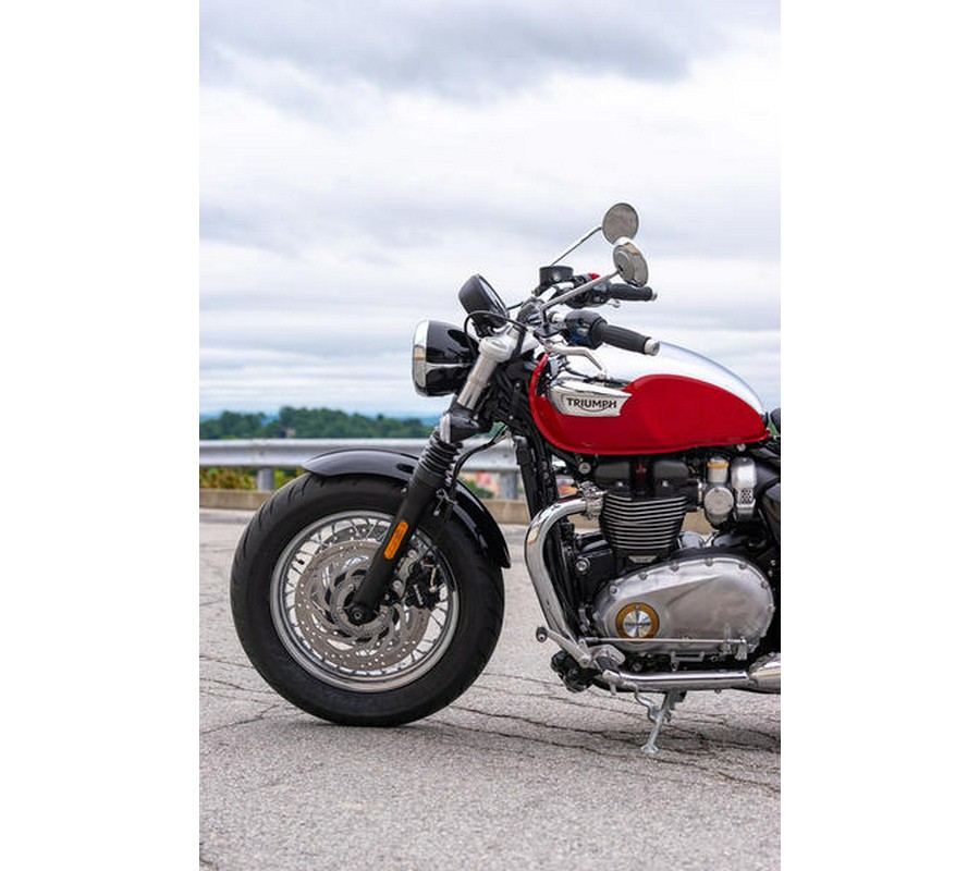 2023 Triumph Bonneville Speedmaster Chrome Edition Diablo Red