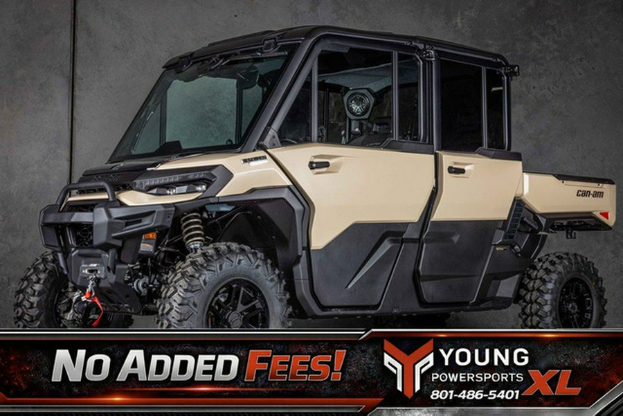 2026 Can-Am Defender MAX Limited HD11 Desert Tan & Carbon Blac