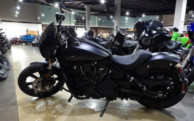 2025 Indian Scout Classic Limited Black Metallic