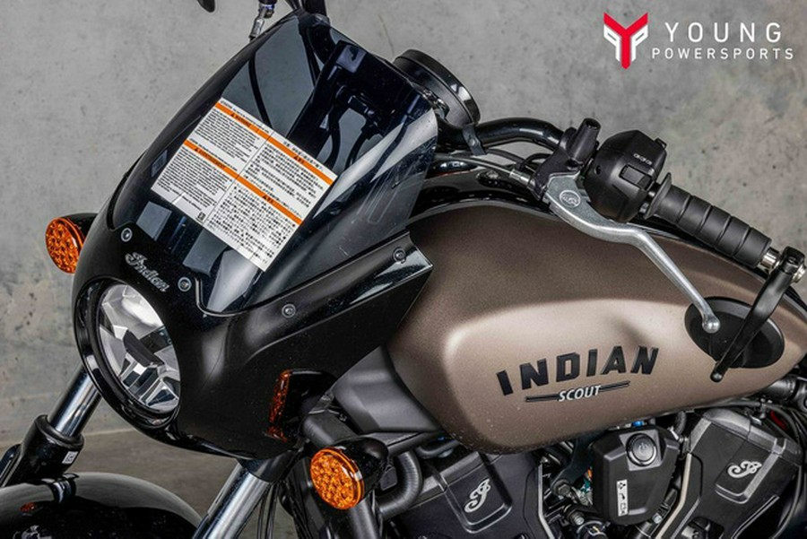 2025 Indian Sport Scout Limited +Tech Nara Bronze Metallic Sm