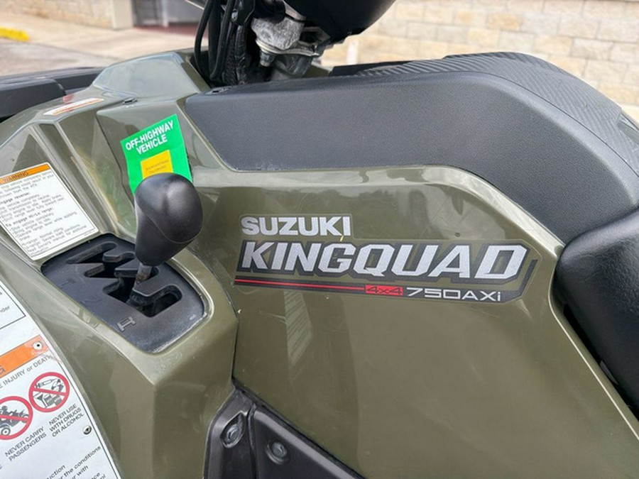 2022 Suzuki KingQuad 750AXi Power Steering