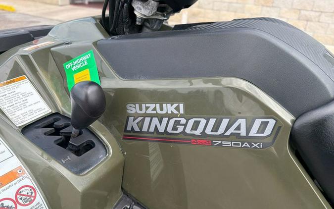2022 Suzuki KingQuad 750AXi Power Steering
