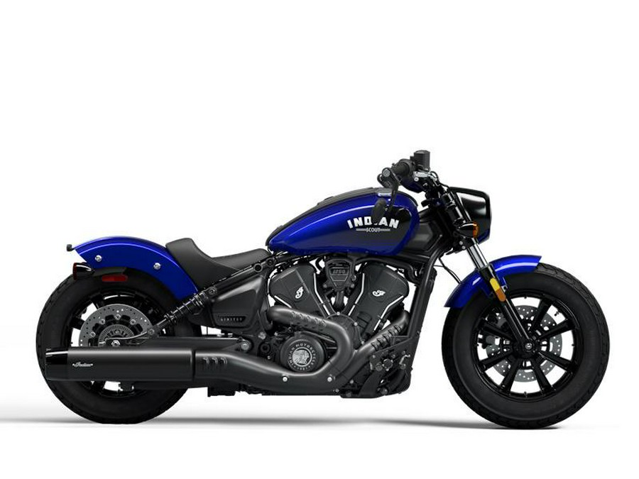 2025 Indian Motorcycle® Scout® Bobber Limited +Tech Spirit Blue